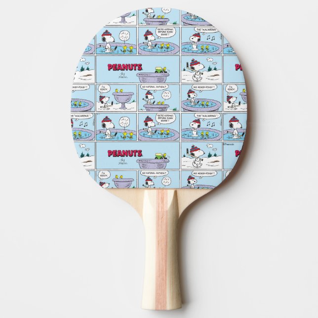 Raquete De Ping Pong Jogo de Hóquei Snoopy & Friends (Frente)