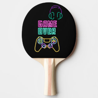 Raquete De Ping Pong Jogo legal Neon.