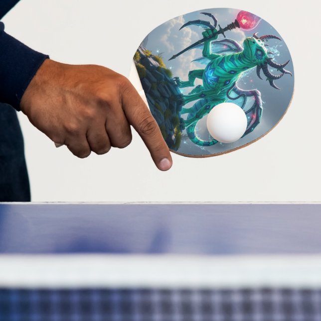 Raquete De Ping Pong Johann, der Blitzdrache (Insitu)