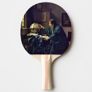 Raquete De Ping Pong Johannes Vermeer - O Astronomer