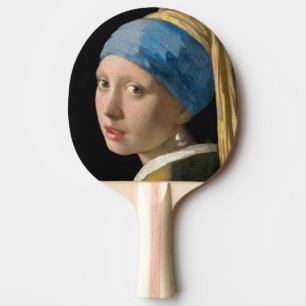 Raquete De Ping Pong Johannes Vermeer - Rapariga com um Ouriço de Pérol