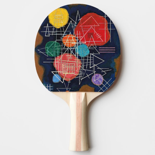 Raquete De Ping Pong Kandinsky - Brilho Véu (Frente)