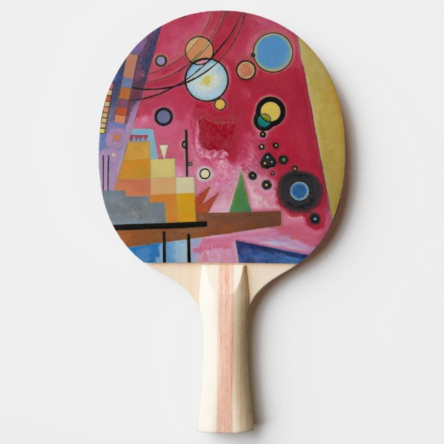 Raquete De Ping Pong Kandinsky - Vermelho Pesado (Frente)