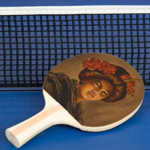 Raquete De Ping Pong Karama: Romance Japonais Actrice Geisha