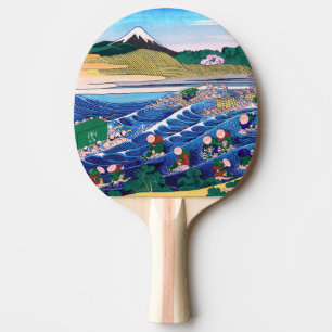 Raquete De Ping Pong Katsushika Hokusai - Fuji do Kanaya no Tokaido