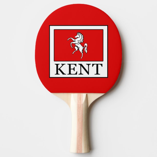 Raquete De Ping Pong Kent County England (Frente)
