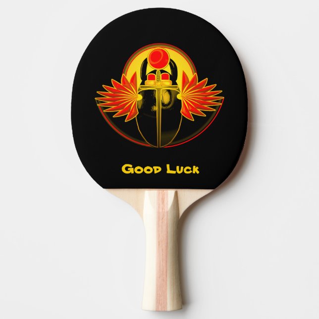 Raquete De Ping Pong Kherpi Deus do Sol Ascensão (Frente)