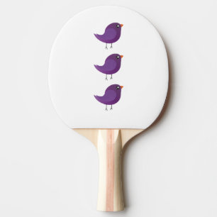 Raquete De Ping Pong Kids cute birdy