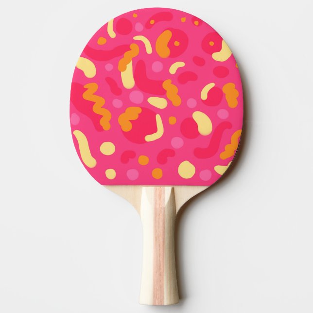 Raquete De Ping Pong Kids Strawberry Milshake (Verso)