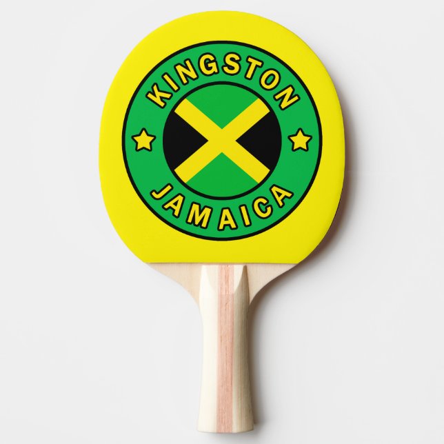 Raquete De Ping Pong Kingston Jamaica (Frente)