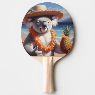 Raquete De Ping Pong Koala Luau