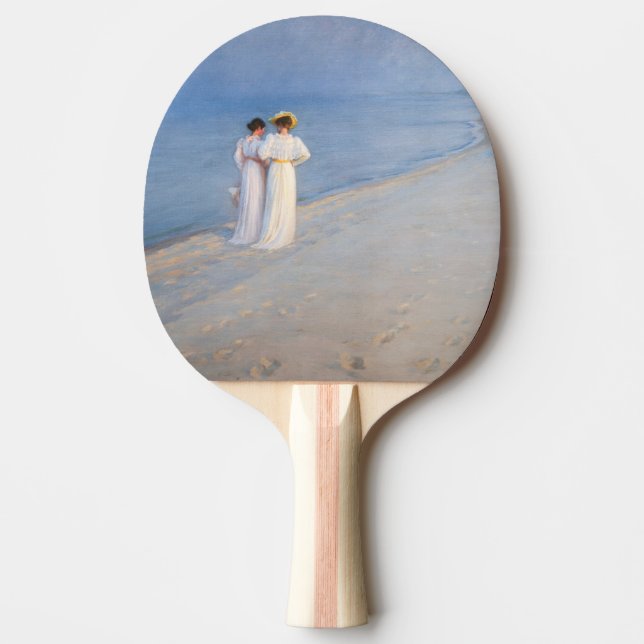 Raquete De Ping Pong Kroyer - Noite de Verão em Skagen Beach (Frente)