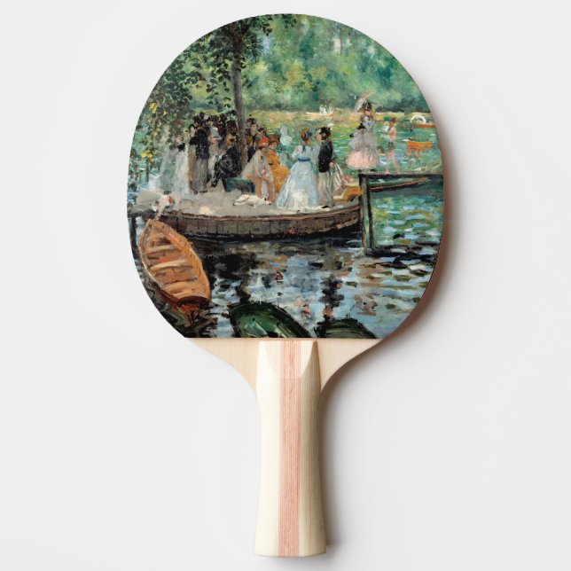 Raquete De Ping Pong La Grenouillère Auguste Renoir (Frente)