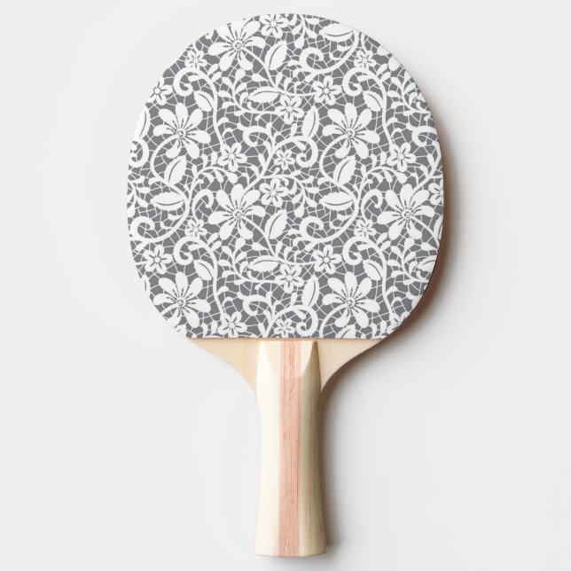 Raquete De Ping Pong Laço branco 1 (Frente)