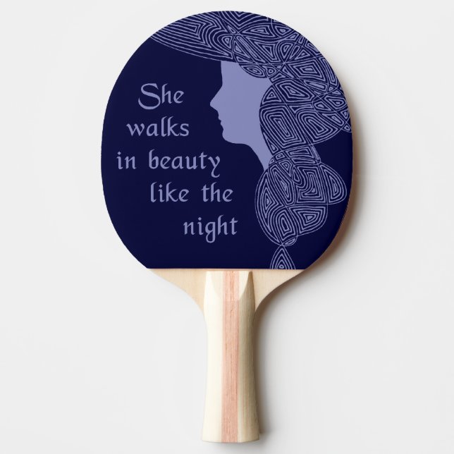Raquete De Ping Pong Lady Byron (Frente)