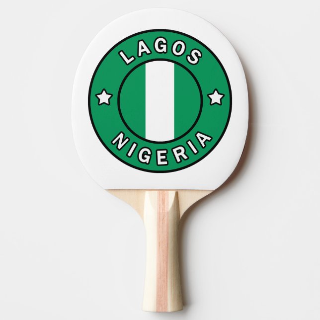 Raquete De Ping Pong Lagos Nigéria (Frente)