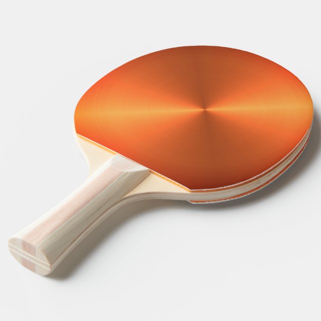Raquete De Ping Pong Laranja Rust Shine (Frente inclinada)