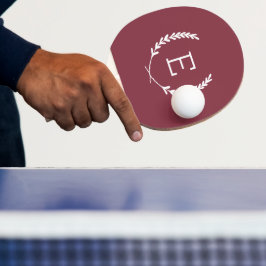 Raquete De Ping Pong Laurel Crest Monograma