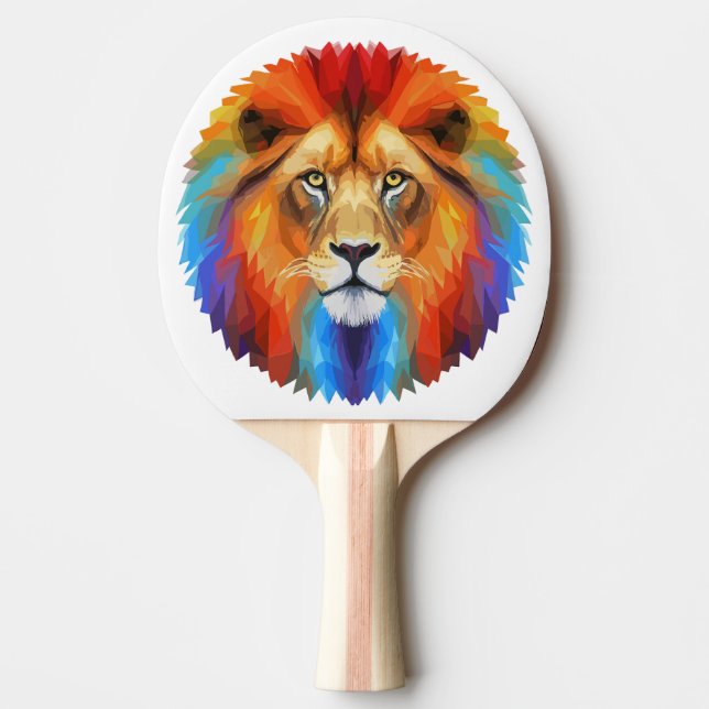 Raquete De Ping Pong Leão (Frente)