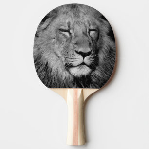 Raquete De Ping Pong Leão Dormindo