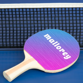 Raquete De Ping Pong Legal Cor-de-Rosa Rosa Personalizado
