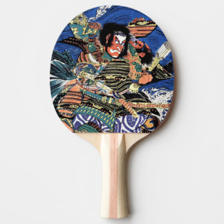 Raquete De Ping Pong Legal guerreiro ukiyo-e lendário japonês samurai