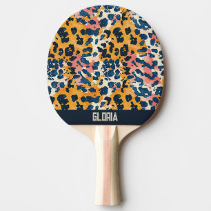 Raquete De Ping Pong Leopard Pattern