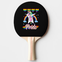 RAQUETE DE PING PONG LGBT