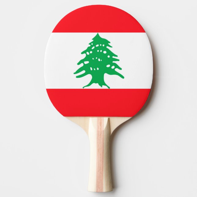 Raquete De Ping Pong Líbano (Frente)