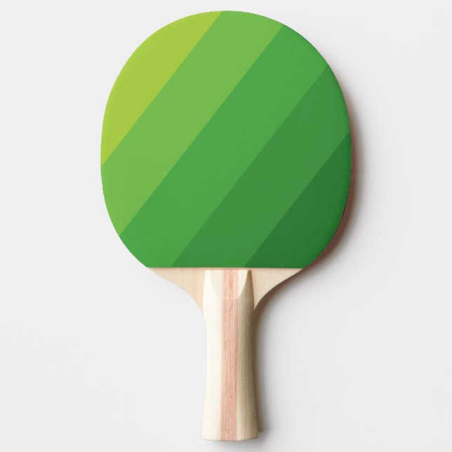 Raquete De Ping Pong Lily Pad Green Bold Stripes (Frente)