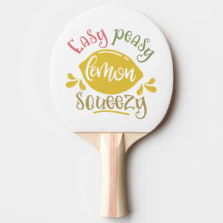 Raquete De Ping Pong Limão com limão picante e fácil inspirado