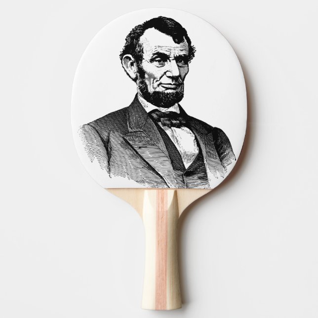 Raquete De Ping Pong lincon de abraham (Frente)