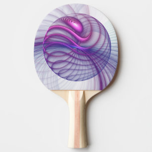 Raquete De Ping Pong Linda pintura frontal de Abstrato moderno Swing