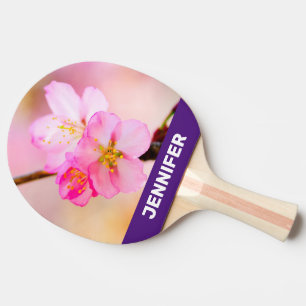 Raquete De Ping Pong Linda Sakura Cherry Blossoms