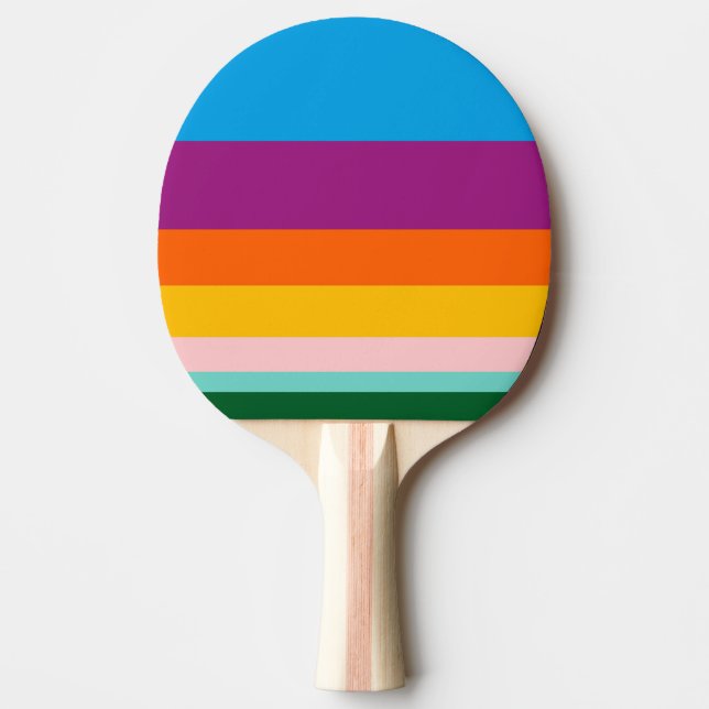 Raquete De Ping Pong Linhas de outono (Frente)