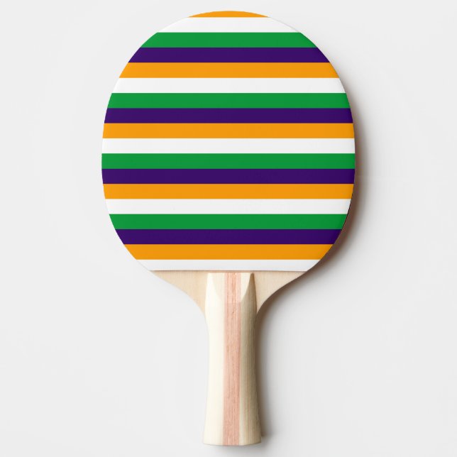 Raquete De Ping Pong Linhas do padrão do símbolo do país da bandeira da (Frente)