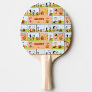 Raquete De Ping Pong Linus & Lucy Cantando Jack-O-Lanterna