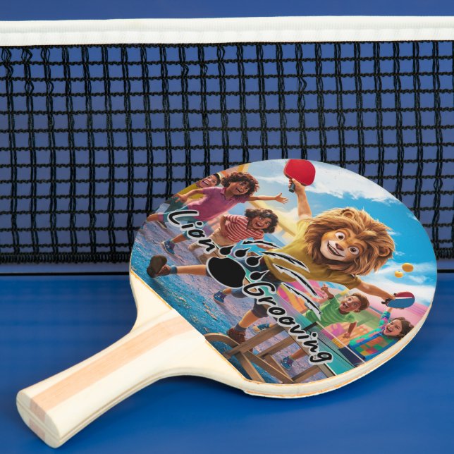 Raquete De Ping Pong Lion Boy Play (Insitu)