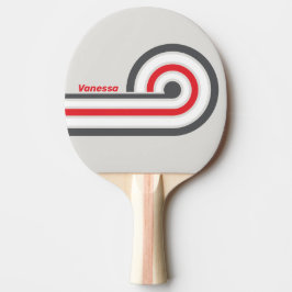 Raquete De Ping Pong Listras de Cachos de Pontas Aladas Divididas Vinta
