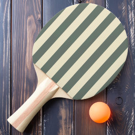 Raquete De Ping Pong Listras de Polo na cor Cinza Quente