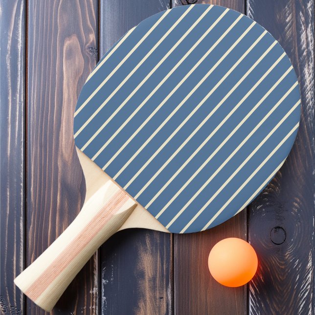 Raquete De Ping Pong Listras Finas Cor Azul Capri (Criador carregado)