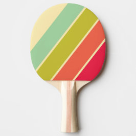 Raquete De Ping Pong Listras Negras Buttercream Whisper
