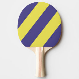 Raquete De Ping Pong Listras Negras da Uva Limão Elétrico Retro