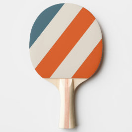 Raquete De Ping Pong Listras Ousadas Retro Surfside