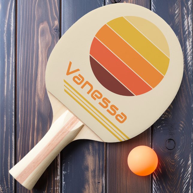 Raquete De Ping Pong Listras Rotação Retro (Criador carregado)