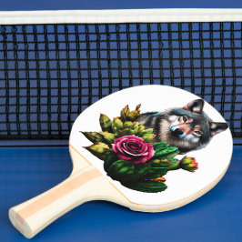 Raquete De Ping Pong Lobo Três: