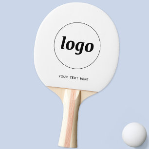 Raquete De Ping Pong Logotipo simples com Promocional para empresa de t