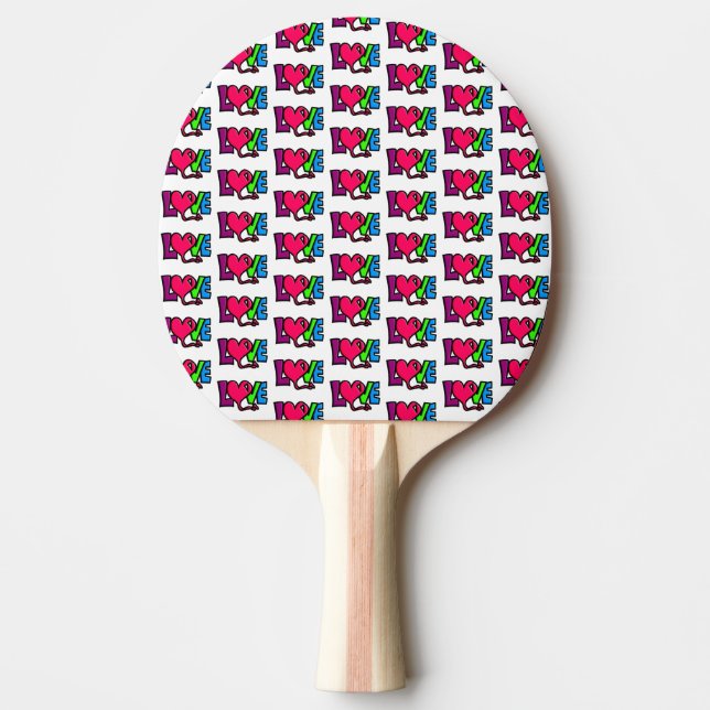 Raquete De Ping Pong Love   (Frente)