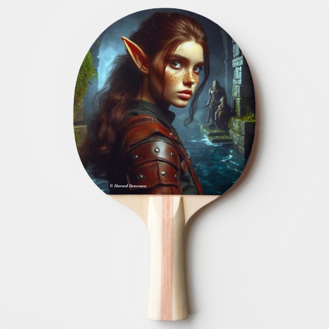 Raquete De Ping Pong Lovely elf (Frente)