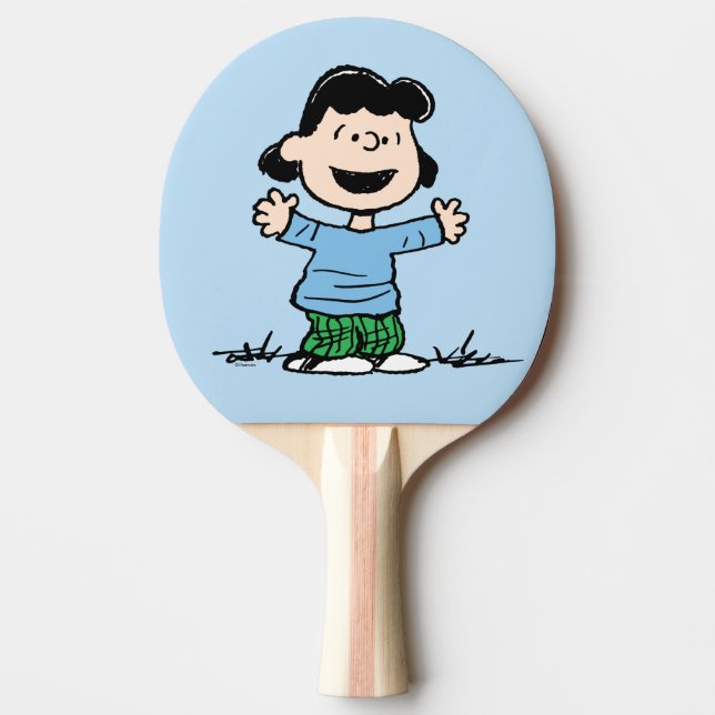 Raquete De Ping Pong Lucy with Arms Wide (Frente)